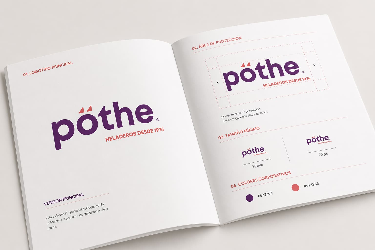 Pantallas principales de la PWA de pöthe vista desde dispositivo móvil